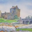 Eilean Donan Castle, Schotl.  50 x 60 cm.    € 350,-