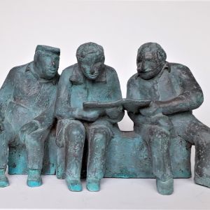 Drie oude maten, keramiek