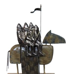 De vier Heemskinderen, keramiek